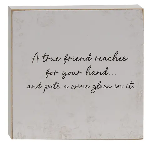 A True Friend Square Block, 2 Asstd.