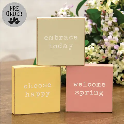 Choose Happy Block - 3 Asstd., 39050