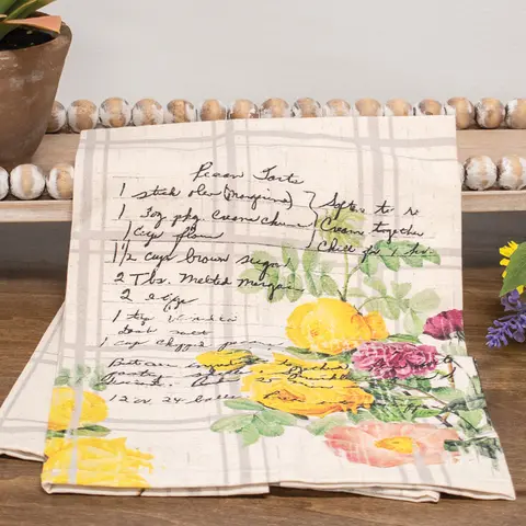 Pecan Torte Recipe Tarts Towel - 18" x 28", 19901