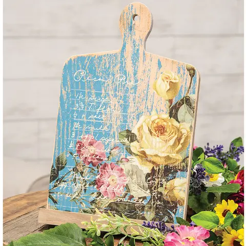 Vintage Rose Pecan Pie Recipe Book Holder, 38982Vintage Rose Pecan Pie Recipe Book Holder, 38982