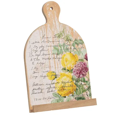Vintage Rose Pecan Tart Recipe Book Holder, 38983