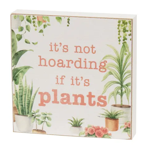 Hoarding Plants Block - 2 Asstd., 38995