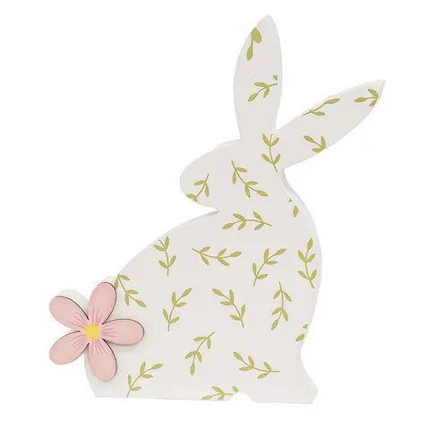 Wooden Bunny Bloom Sitter - 3 Asstd.