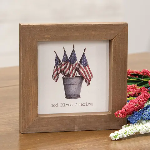 God Bless America Sign, 39054