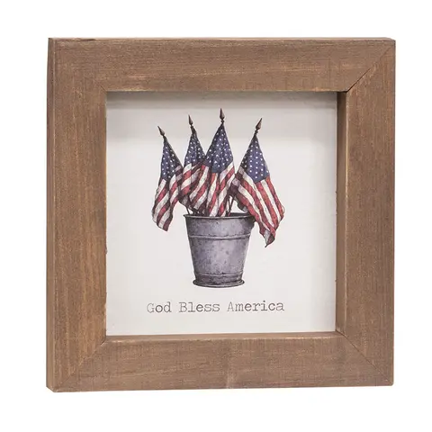 God Bless America Sign, 39054