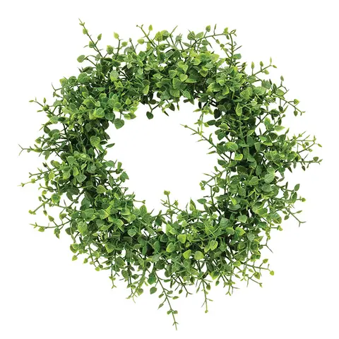 Verdant Baby Eucalyptus Candle Ring - 6-1/2 In, CB042656