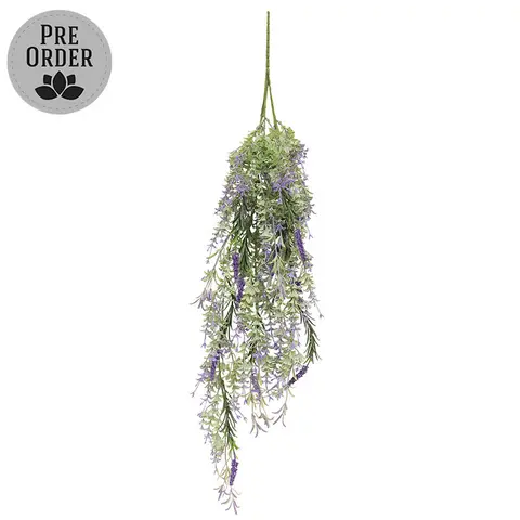 Golden Trumpet & Lavender Hanging Vine - 33-1/2 In, CB042642