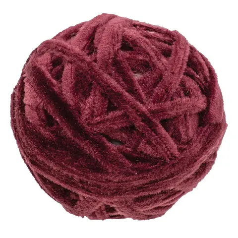 Valentine Velvet Wrapped Bowl Filler - 2.5" - 3 Asstd., CW5023