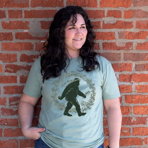 Sasquatch Wild Thing T-Shirt - Sage, L197