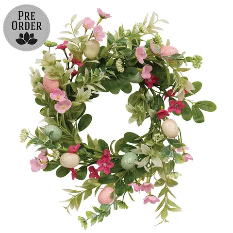 New Growth Blooms & Eggs Candle Ring - 6-1/2 In, SA112657