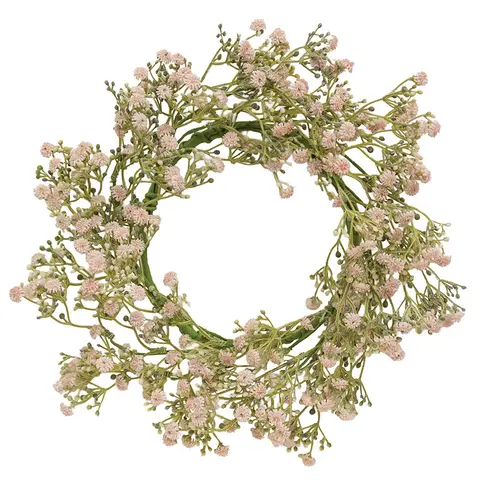 Blushing Blessed Clover Candle Ring - 6-1/2 In, SA112664