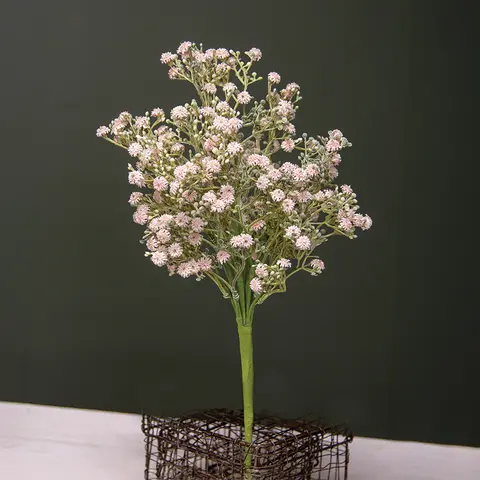 Blushing Blessed Clover Spray - 17 In