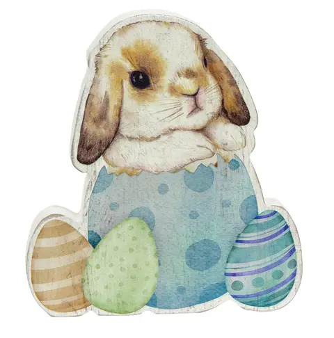 Chunky Hatching Baby Easter Bunny Sitter, 3 Asstd. 38262