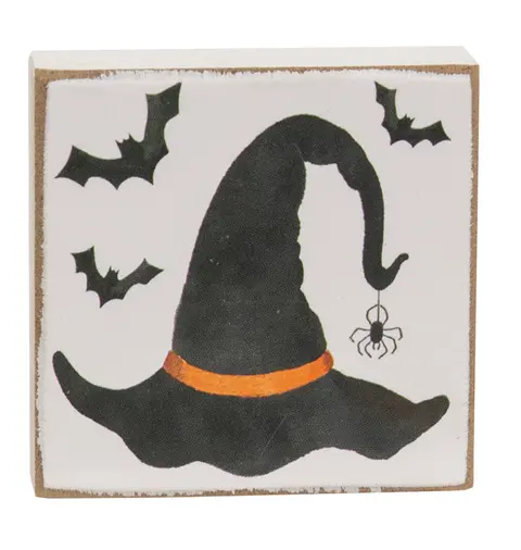 Pumpkin Everything 2" Square Block, 4 Asstd.