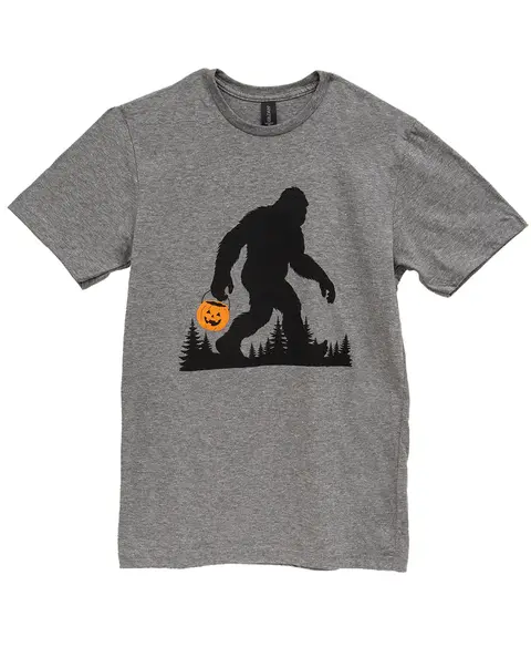 Halloween Sasquatch T-Shirt, Graphite Heather, XXL