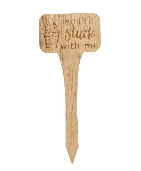 You're Stuck With Me House Plant Poke, 4 Asstd.
