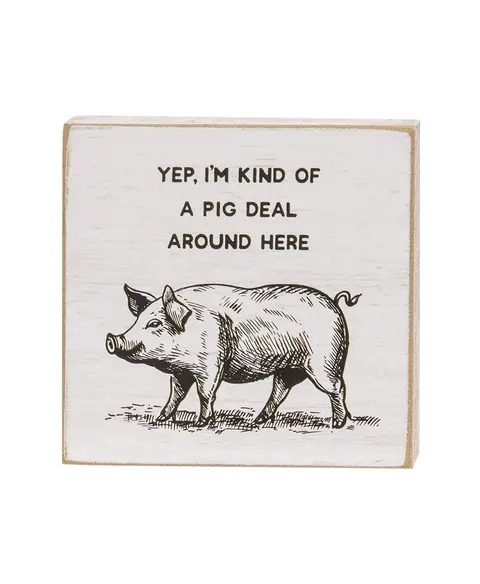 Sheep Happens Square Block, 3 Asstd.