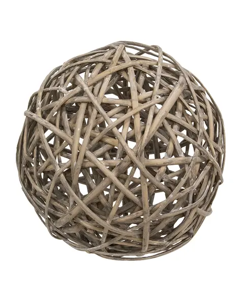 8.5" Farmhouse Colors Willow Ball, 3 Asstd.