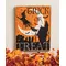 Weathered Wood Trick or Treat Witch Sign