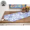 Spring Blue Flower Natural Table Runner 13 x 36, 19902