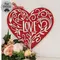 Vined Love Hanging Heart Sign, 38961