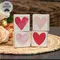 Watercolor Heart 2" Square Block - 4 Asstd., 39065