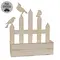 Metal Fence with Birds Planter, 70226