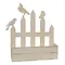 Metal Fence with Birds Planter, 70226v