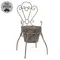 Metal Garden Chair Planter, 70231