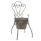 Metal Garden Chair Planter, 70231