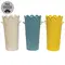 Metal Scalloped Flower Edge Planter - 3 Asstd. , 70233
