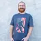 Sasquatch Flag T-Shirt - Heather Navy, L198XXL