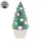 Teal Bottle Brush Tree - 9"H, RJA6018