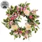 Blushing Butterfly Garden Wreath - 24", SA112637