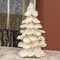 White Sherpa Christmas Tree, 13.5", SR14710362