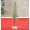 Sugar Plum Frosted Pine Tree - 7"H