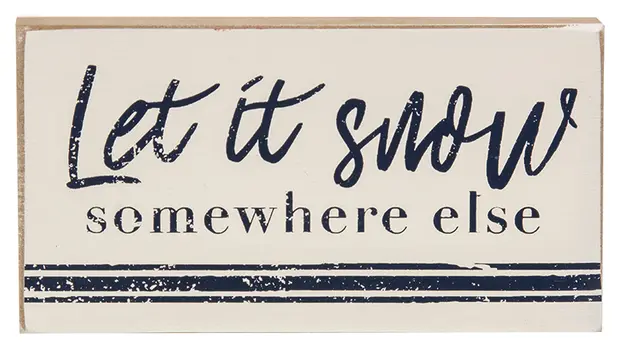 So Cold Pinstripe Block, 3 Asstd.