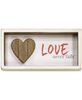 Picture of Slat Wood Heart Shadow Box, 3 Asstd.