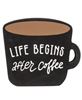 Picture of Coffee Freestanding Mug Sign, 4 Asstd.