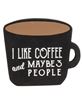 Picture of Coffee Freestanding Mug Sign, 4 Asstd.