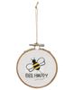 Picture of Bee Sampler Ornament, 2 Asstd.