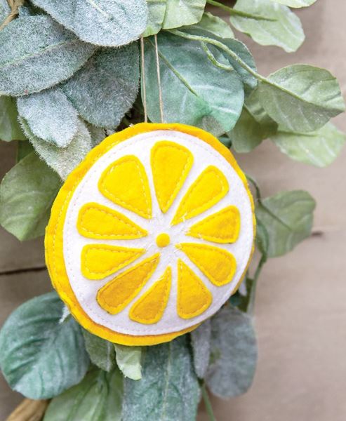 Picture of Felt Lemon Slice Ornament