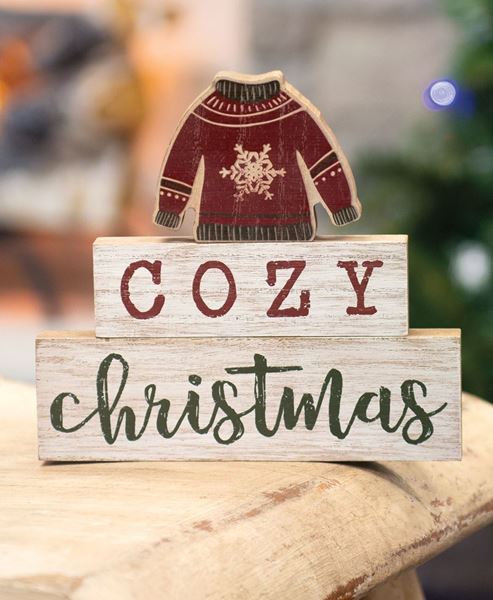 Picture of Cozy Christmas Sweater Stackers, 3/Set