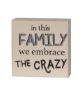 Picture of Nice Normal Family Gingham Check Box Signs, 3/Set