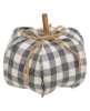 Gray Buffalo Check Pumpkin