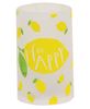 Picture of Be Happy Lemon Timer Pillar 3" x 5"