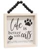 Picture of Life Is Better With Pets Beaded Sign, 2 Asstd.