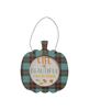 Picture of Fall Is Proof Plaid Pumpkin Hanger, 3 Asstd.