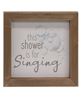 Picture of This Shower Is For Singing Framed Sign