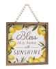 Picture of Home Sweet Home Lemons Beaded Framed Sign, 2 Asstd.